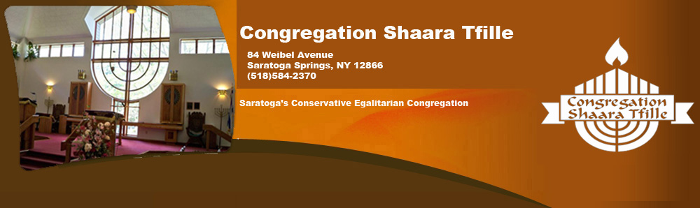 Congregation Shaara Tfille, the Jewish Community Center of Saratoga Springs