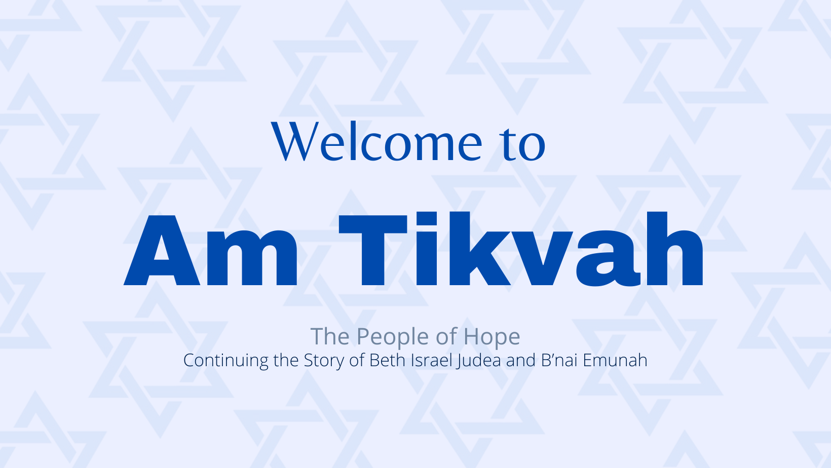 Congregation Am Tikvah